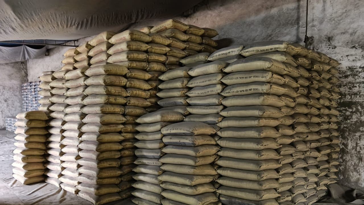 Swasthik Group cement warehouse and distribution center